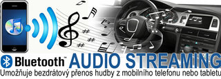 Bluetooth A2DP Audiostreming moduly