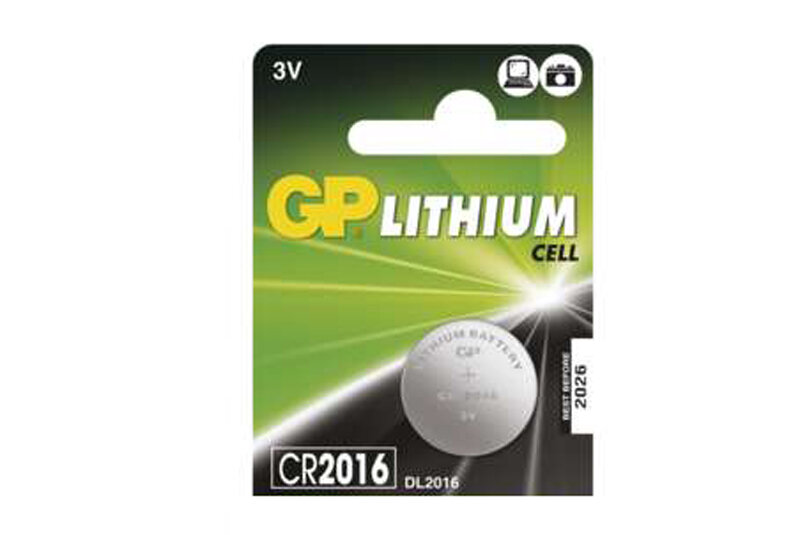 GP CR2016 baterie - lithium 3V - GP CR2016 
lithiová baterie 3V<br />Výrobce: GP batteries - 110723