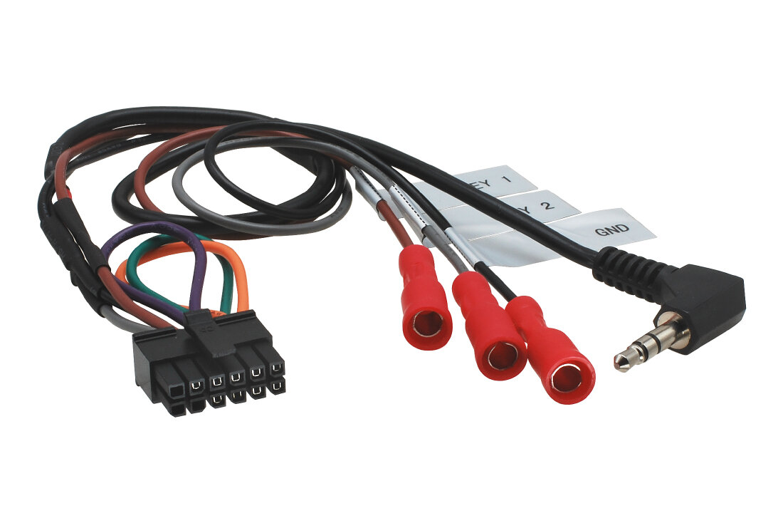 Univ.prop. kabel pro moduly ovl. z volantu - Univerzální propojovací kabel pro Sony, Kenwood, Alpine, Pioneer...<br />Výrobce: Connects2 - 240051