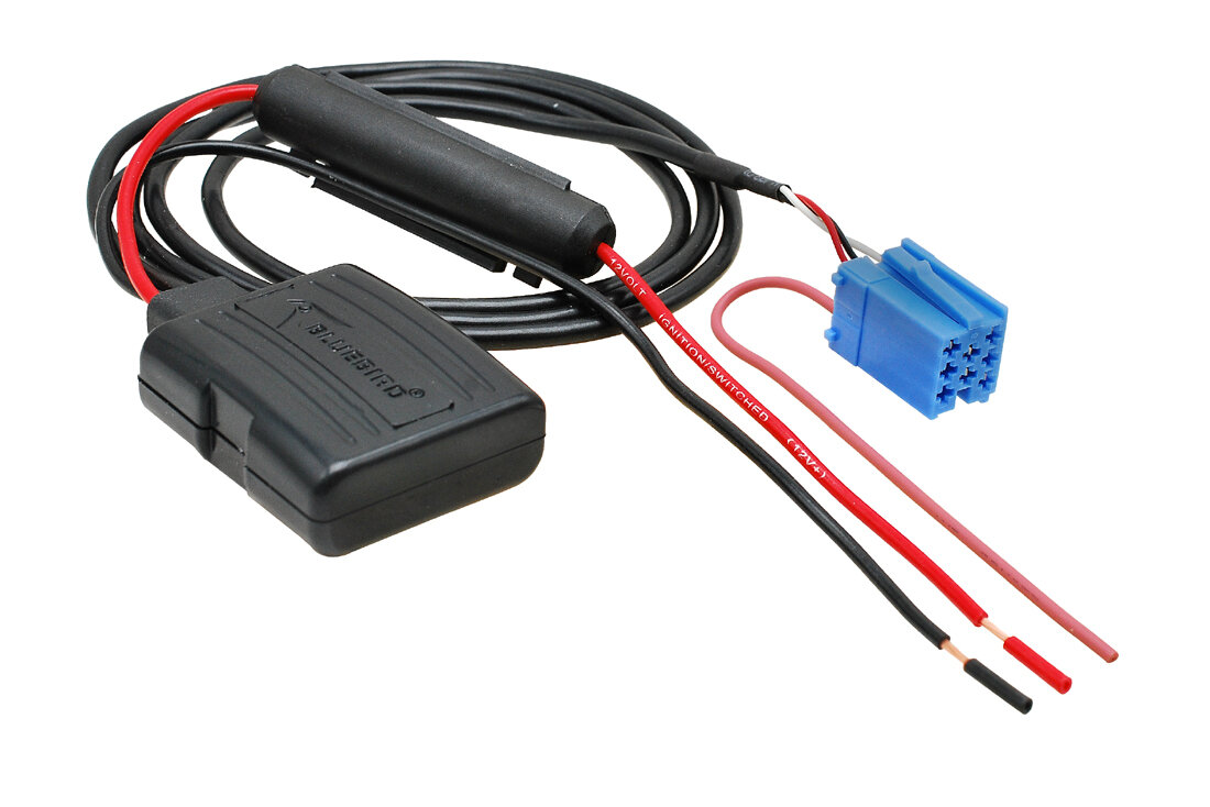 Bluetooth adapter Blaupunkt - Bluetooth audiostreaming adaptér (A2DP) OEM autorádia Blaupunkt / VDO / Becker<br />Výrobce: Bluebird - 245101
