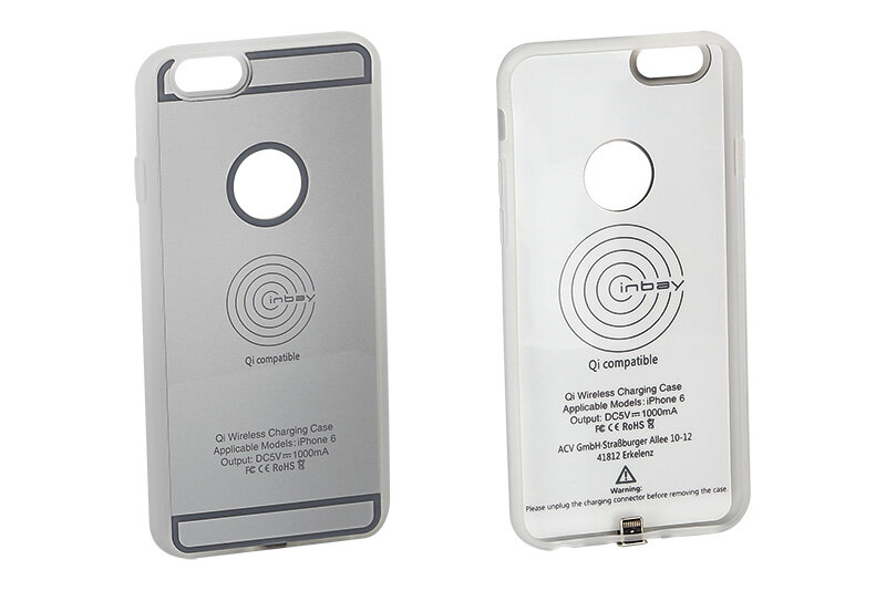 Inbay® dobíjecí pouzdro iPhone 6 / 6S - stříbrné<br />Výrobce: Inbay - 870002 S