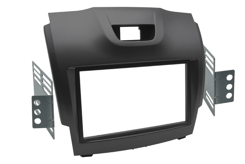 ISUZU D-Max (2012->) -  2DIN redukce (adaptér, rámeček) pro montáž autorádia, barva antracit - 372571 2