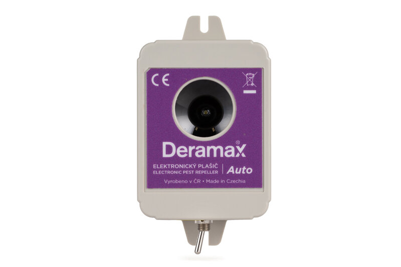 Deramax® Auto - Deramax® Auto
ultrazvukový plašič kun a hlodavců do automobilů<br />Výrobce: Deramax - 180210