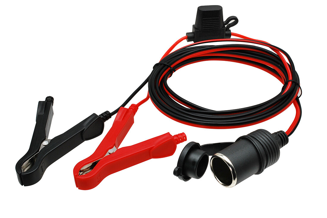 CL prodluzovaci kabel - bateriove klipy - CL prodlužovací kabel s bateriovými klipy<br />Výrobce: - 835025