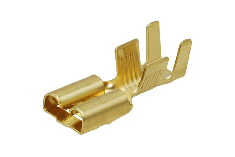 Konektor dutinka 6,3mm s jazyckem - Konektor dutinka 6,3mm s jazýčkem, kabel 3-6mm², balení 100ks<br />Výrobce: IMP - 427905