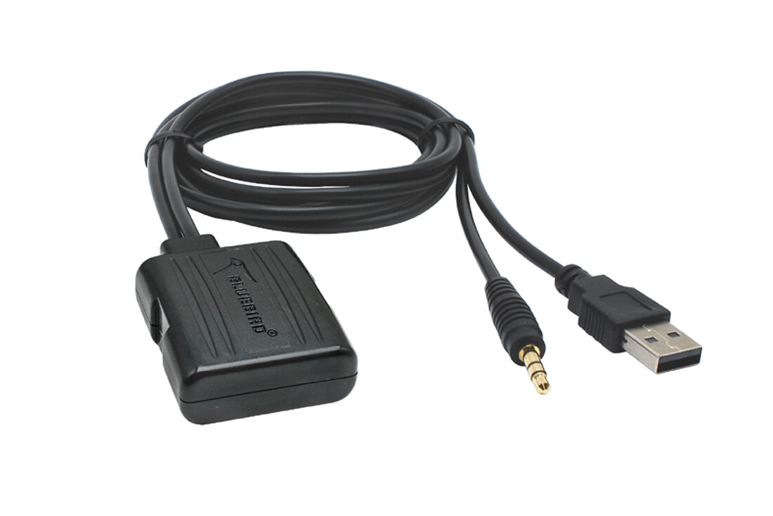 Bluetooth adapter 12V JACK /USB - Bluetooth audiostreaming (A2DP) adaptér JACK / USB<br />Výrobce: Bluebird - 240092