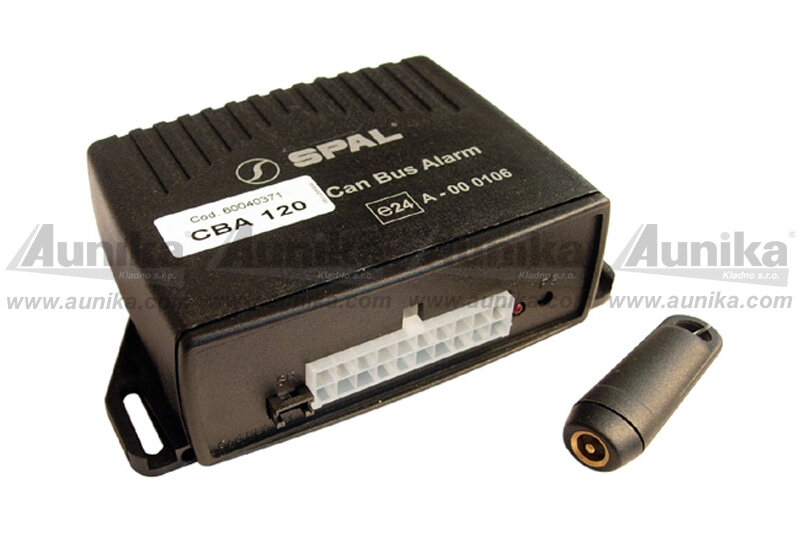 SPAL CBA-120 CAN-Bus modularni autoalarm - CAN-Bus modulární autoalarm - řídící jednotka
<br />Výrobce: Spal - 103780