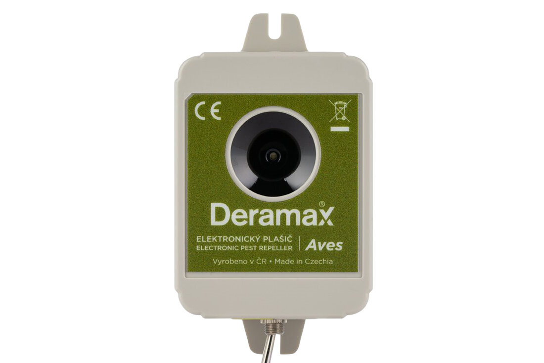 Deramax® Aves - Deramax® Aves - Ultrazvukový plašič ptáků<br />Výrobce: Deramax - 180260