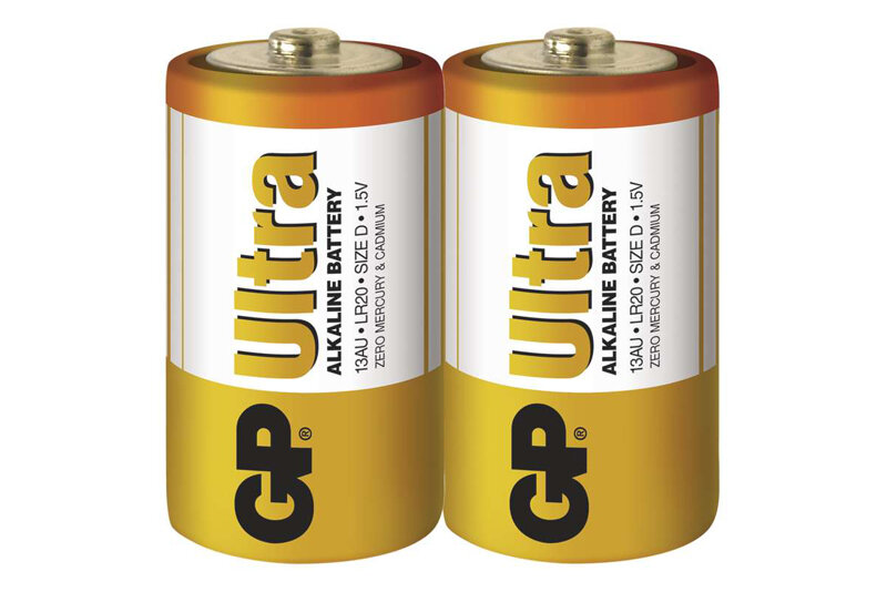 GP Ultra LR20 alkalicka baterie 1,5V - GP Ultra LR20 (D)
alkalická baterie 1,5V
Cena za 2ks<br />Výrobce: GP batteries - 110776 2