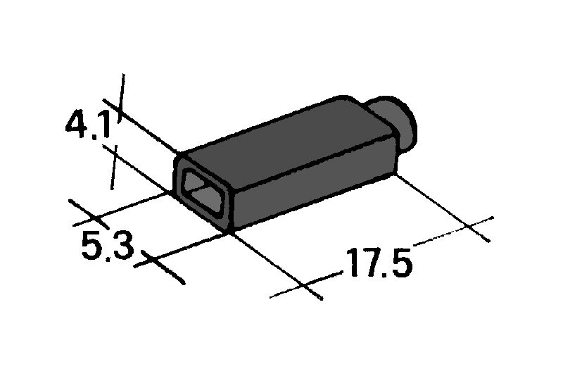 Kryt dutinky 2,8mm cerny - Kryt dutinky 2,8mm, černá barva, balení 100ks<br />Výrobce: IMP - 428980 N