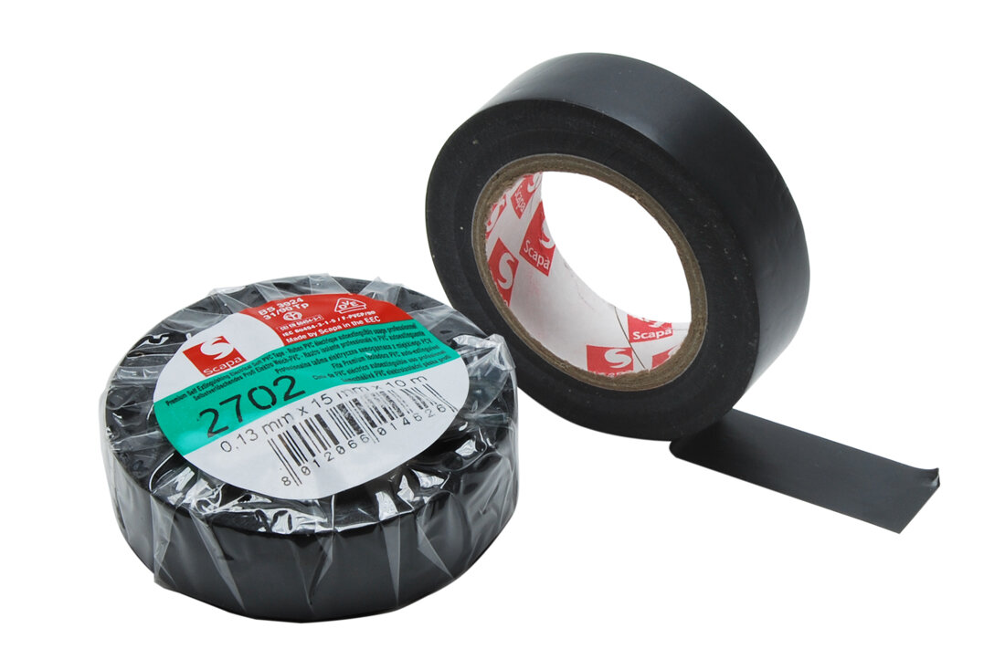 Izolacni paska SCAPA - PVC samolepící izolační páska 15mm x 10m
<br />Výrobce: Scapa Tapes - 499993