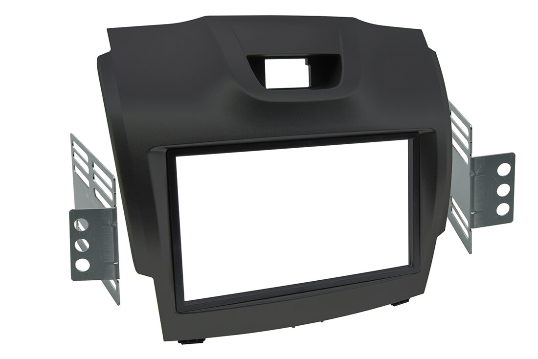 ISUZU D-Max (2012->), 2DIN redukce (adaptér, rámeček) pro montáž autorádia barva černá - 372571 1