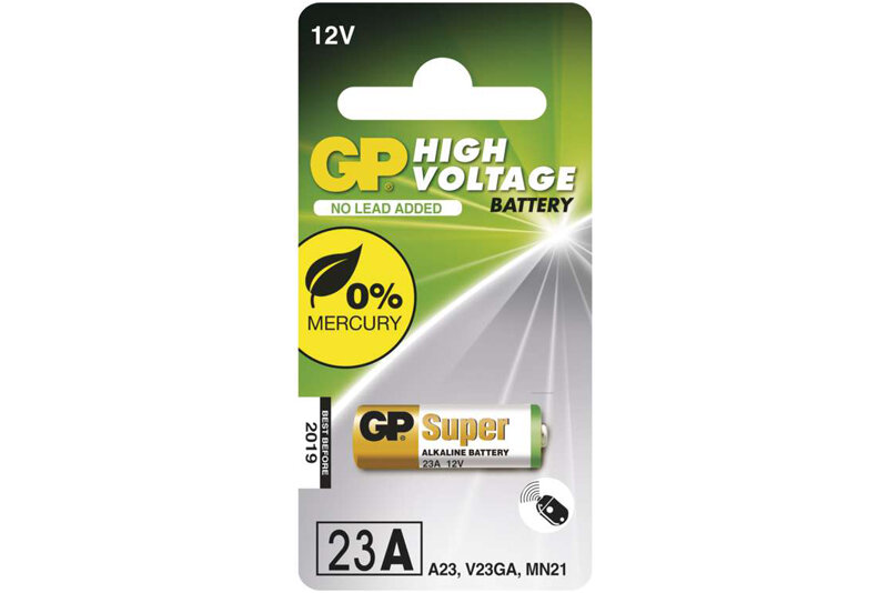 GP 23AF alkalicka baterie 12V - GP 23AF 
alkalická baterie 12V<br />Výrobce: GP batteries - 110701