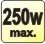250W max.výkon