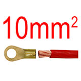 Vidličky a oka pro kabel 10mm²