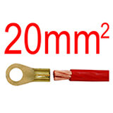 Vidličky a oka pro kabel 20mm²