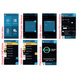 Dension DAB+M radiový přijímač - menu na smartphone