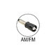 AM/FM střešní anténa - anténní konektor RAKU2 (samice)