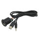 USB / JACK 4pól. prodlužovací kabel