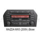 MAZDA MX5 (09-) Bose autorádio