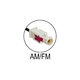AM/FM střešní pasivní anténa 45°