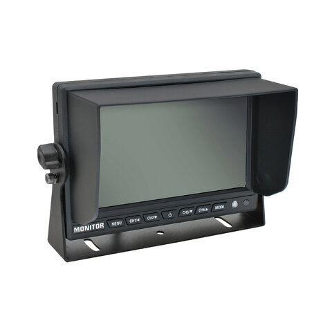 7 univerzální monitor s kvadrátorem a DVR
