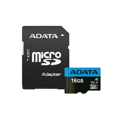 Paměťová karta A-Data 16GB + adaptér SD