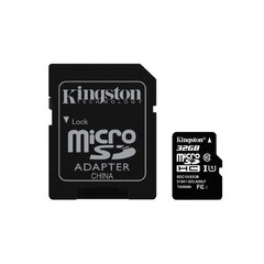 Paměťová karta Kingston 32GB + adaptér SD