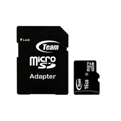 Paměťová karta Team 16GB + adaptér SD