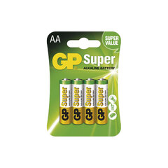 GP Super LR6 (AA) alkalická baterie 1,5V