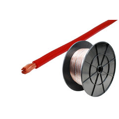 Napájecí kabel - rudý 20mm2